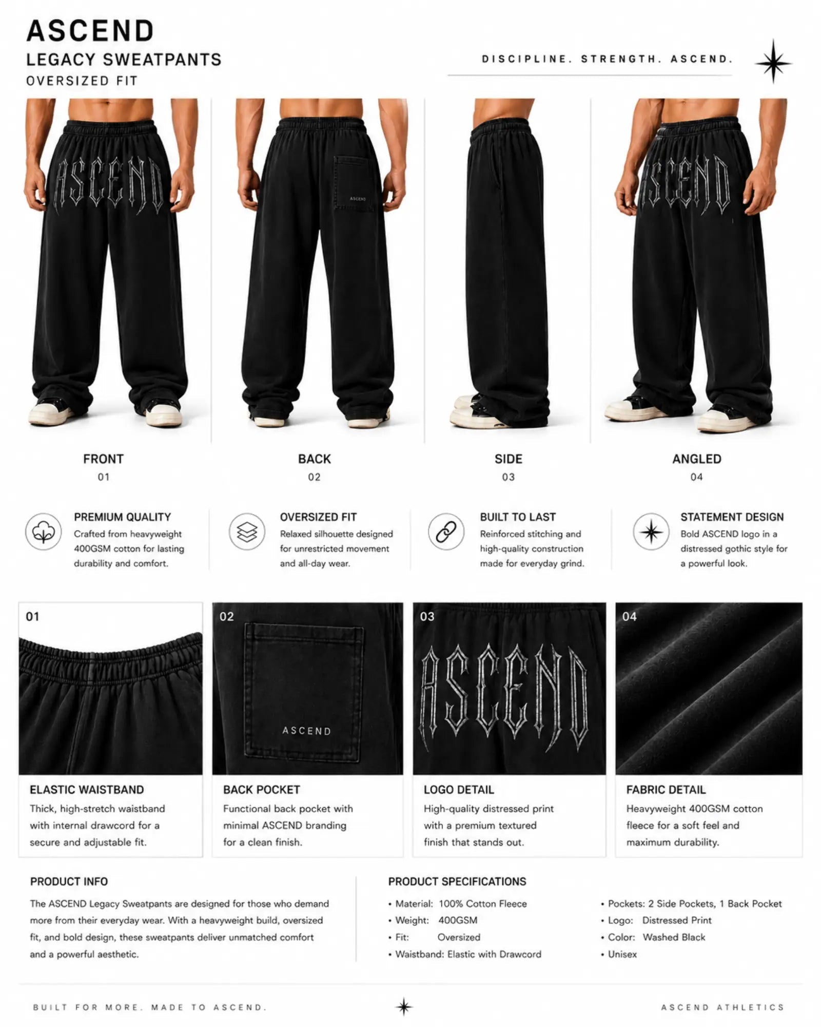 OBSIDIAN JOGGERS – ASCEND